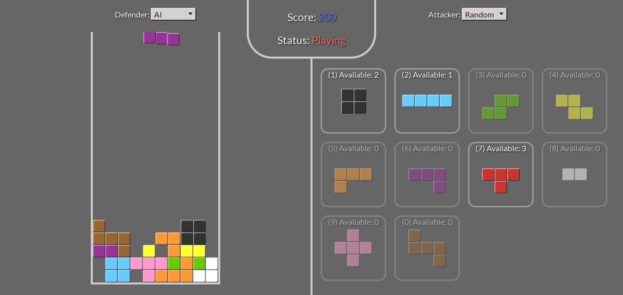 Custom Tetris